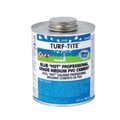 United Elchem TURFTITE 2456S MEDIUM HOT PVC CEMENT, 8 OZ, TRANSLUCENT LIQUID, BLUE 2456S